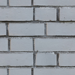 White bricks wall