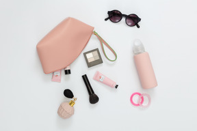 Cosmetics, perfume and sunglasses