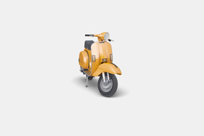 Scooter giallo