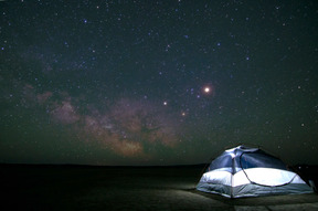 Estrelas e galáxias no espaço