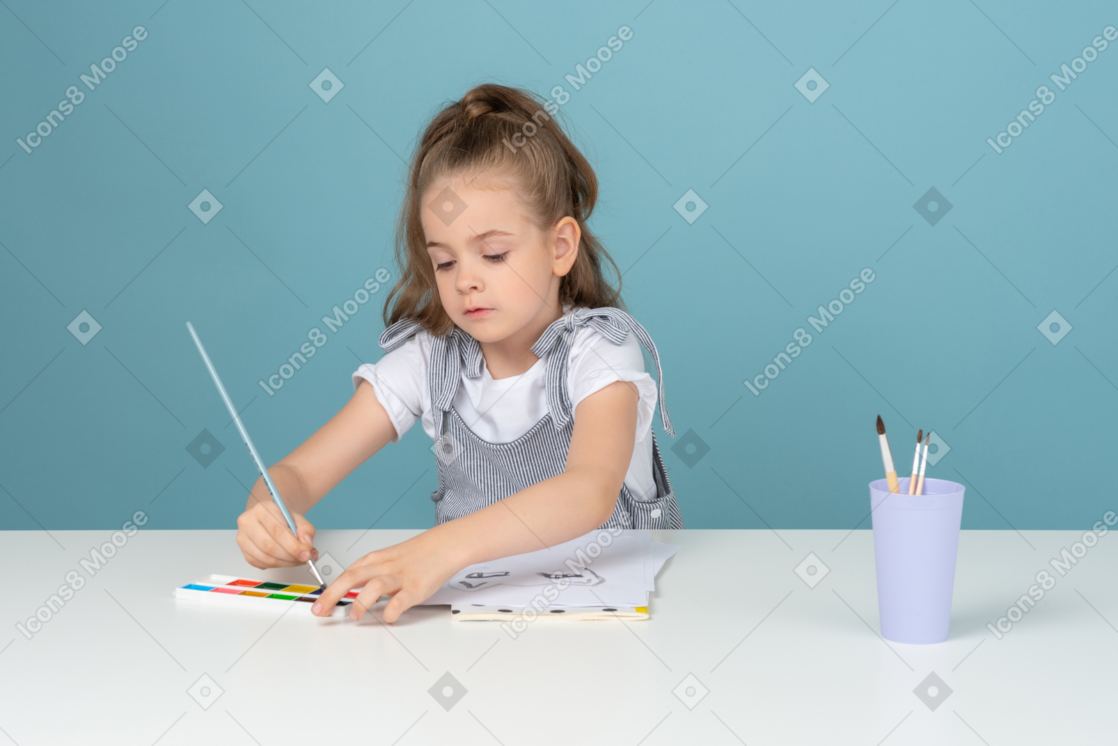 An artist in the making