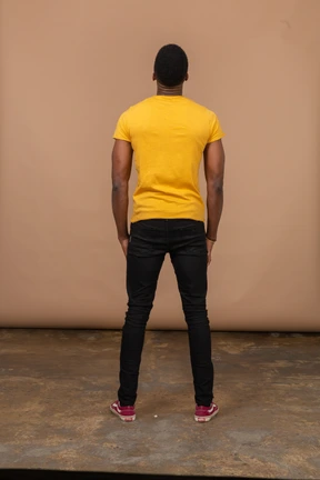 Man in casual clothes standing