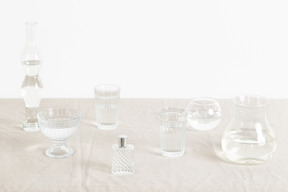 Glassware home collection