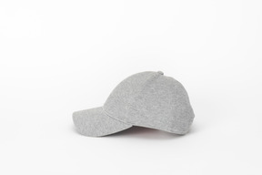 Gorra de béisbol gris