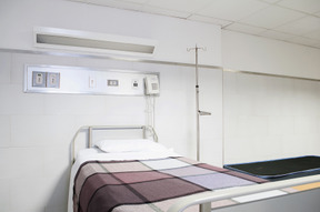 Fondo de la habitación del hospital