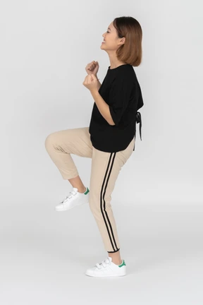 Dancing woman