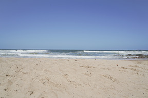 Playa y olas de agua