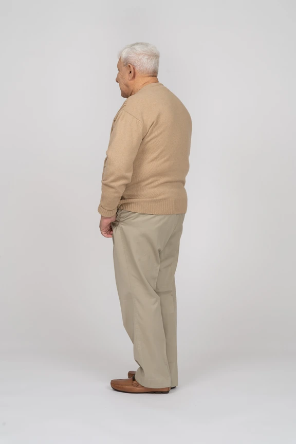 9,300+ Old Man Pants Stock Photos, Pictures & Royalty-Free Images - iStock  | Sweater, Mature man