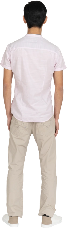 Man in casual clothes standing