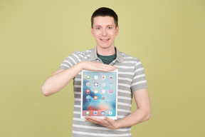 Estoy muy contento con mi ipad