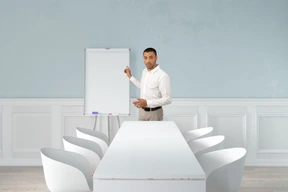 Preparándose para hablar en un evento tedx