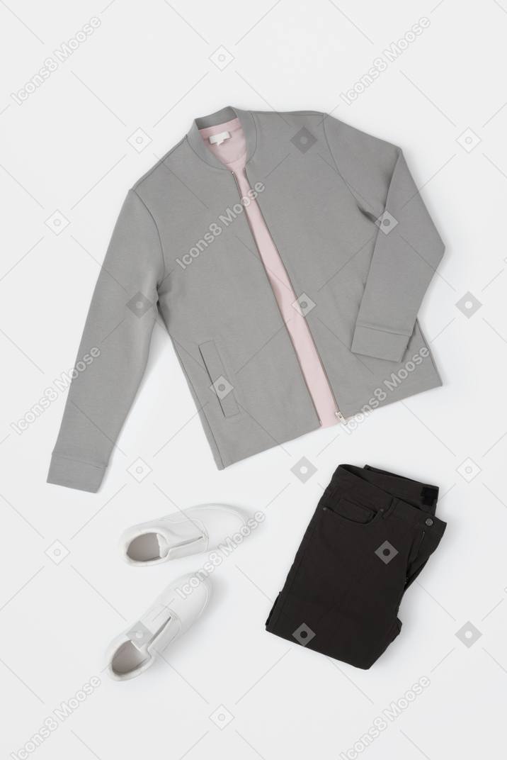 Casual men's outfit