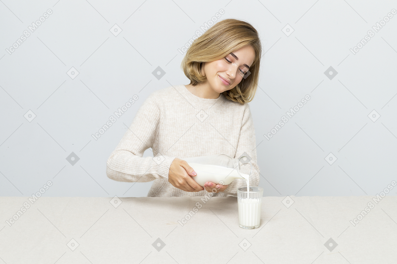 Glass of milk in the day is my ritual