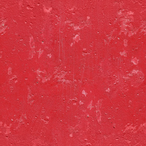 Red painted concrete wall