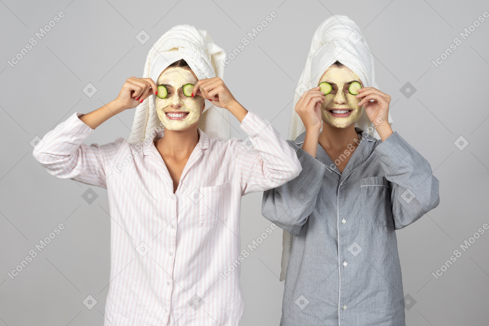 Cucumbers masks are belived to work good on face skin