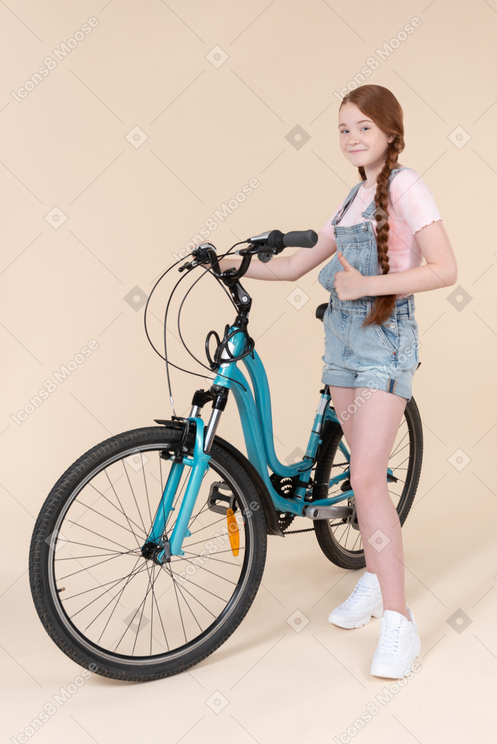 난 그냥 자전거 타는 걸 좋아 하니까요