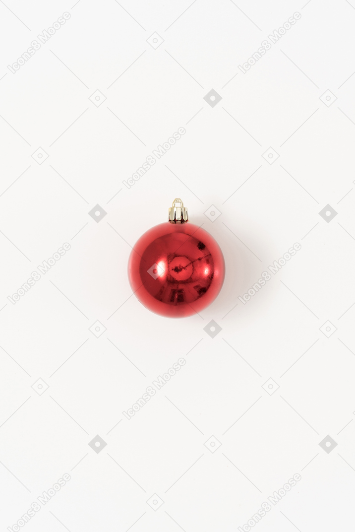 Red christmas tree toy