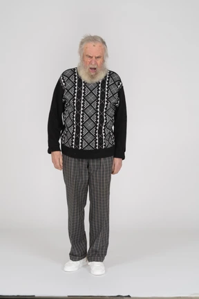 Grumpy old man
