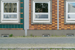 Front door of a house