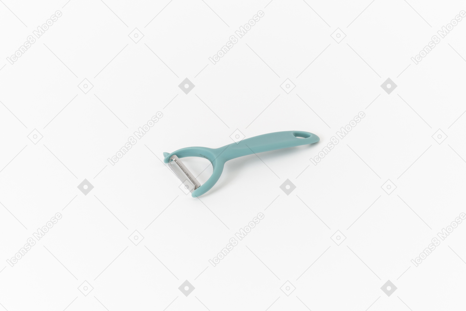 Kitchen tool for removing the outer skin of some vegetables