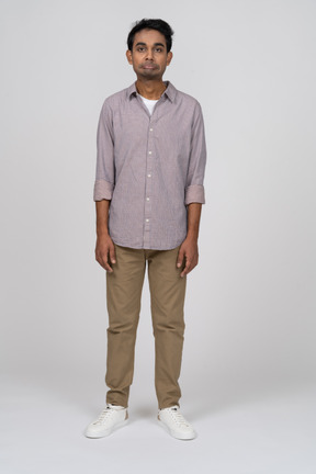 Man in casual clothes standing