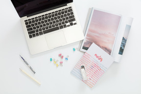 Colorful paper clips