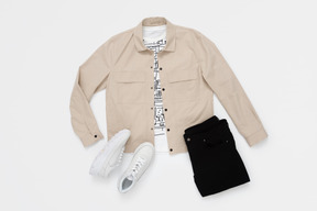 Casual men's outfit