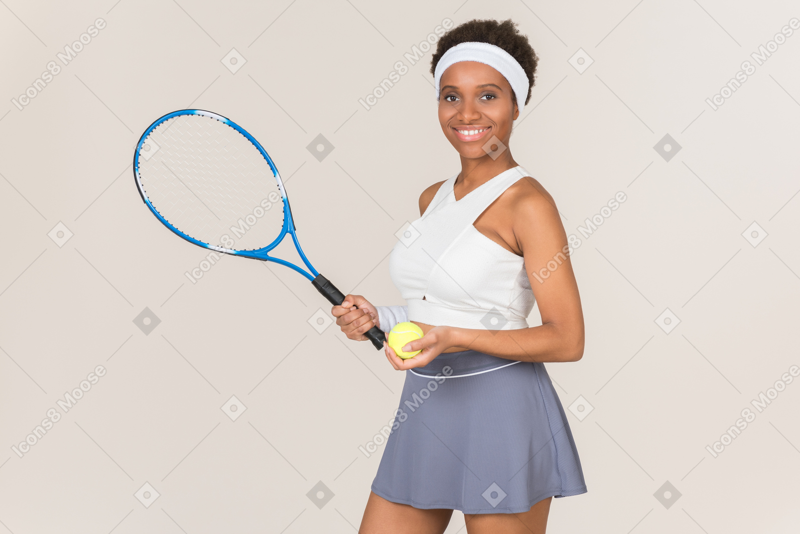 'cause tennis is really my sport