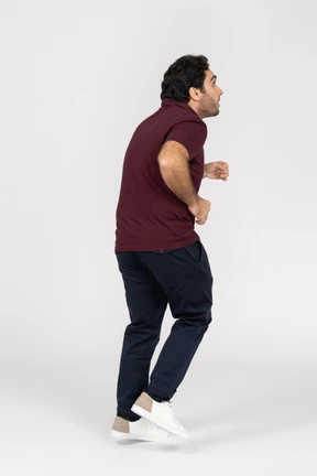 Hombre corriendo