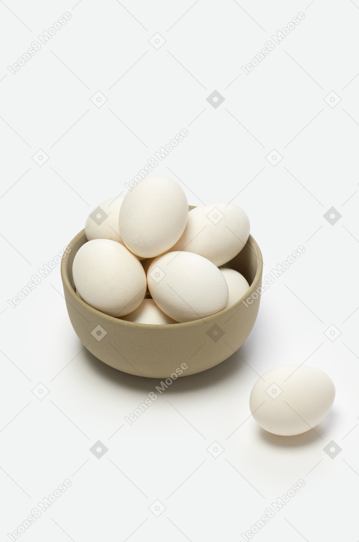 Eggs are a very good source of protein