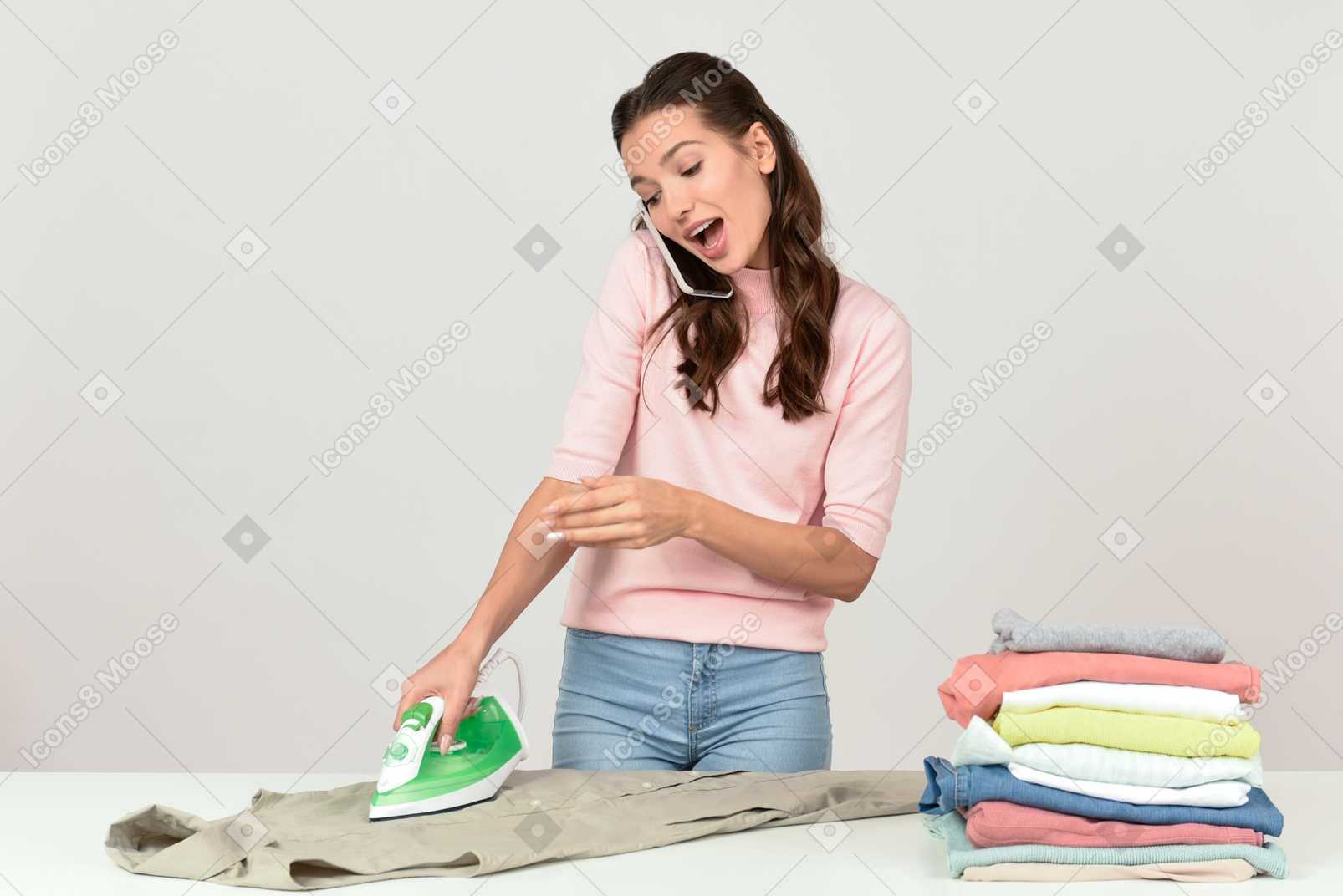 Yeah, i'm doing the ironing now