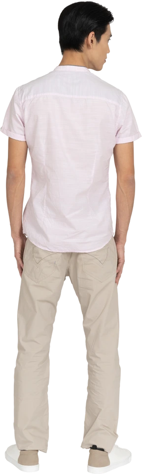 Man in casual clothes standing