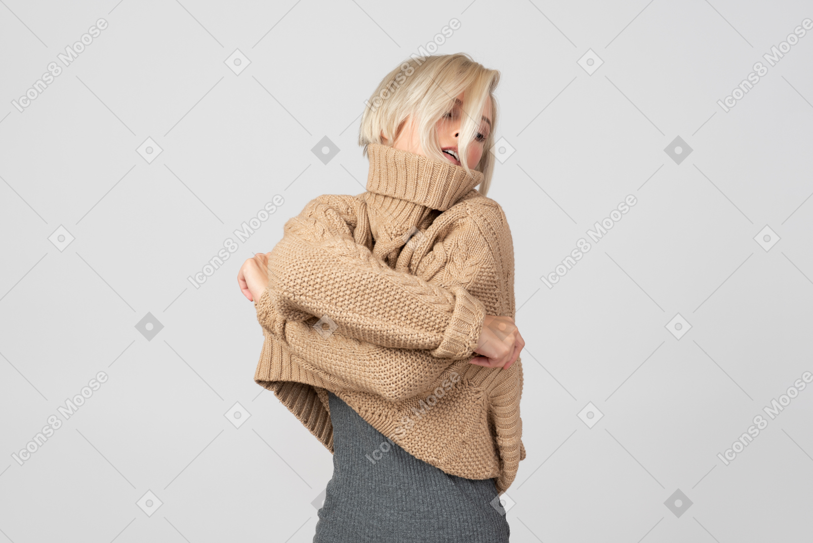 Dieser pullover ist viel zu warm
