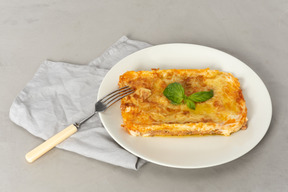 Lasagna must taste just amazing 