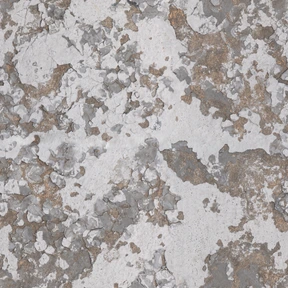 Gray cracked plaster layer