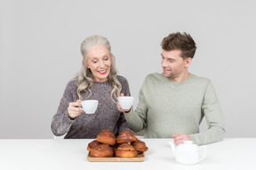 Cheers to your baking abilities, nanny!