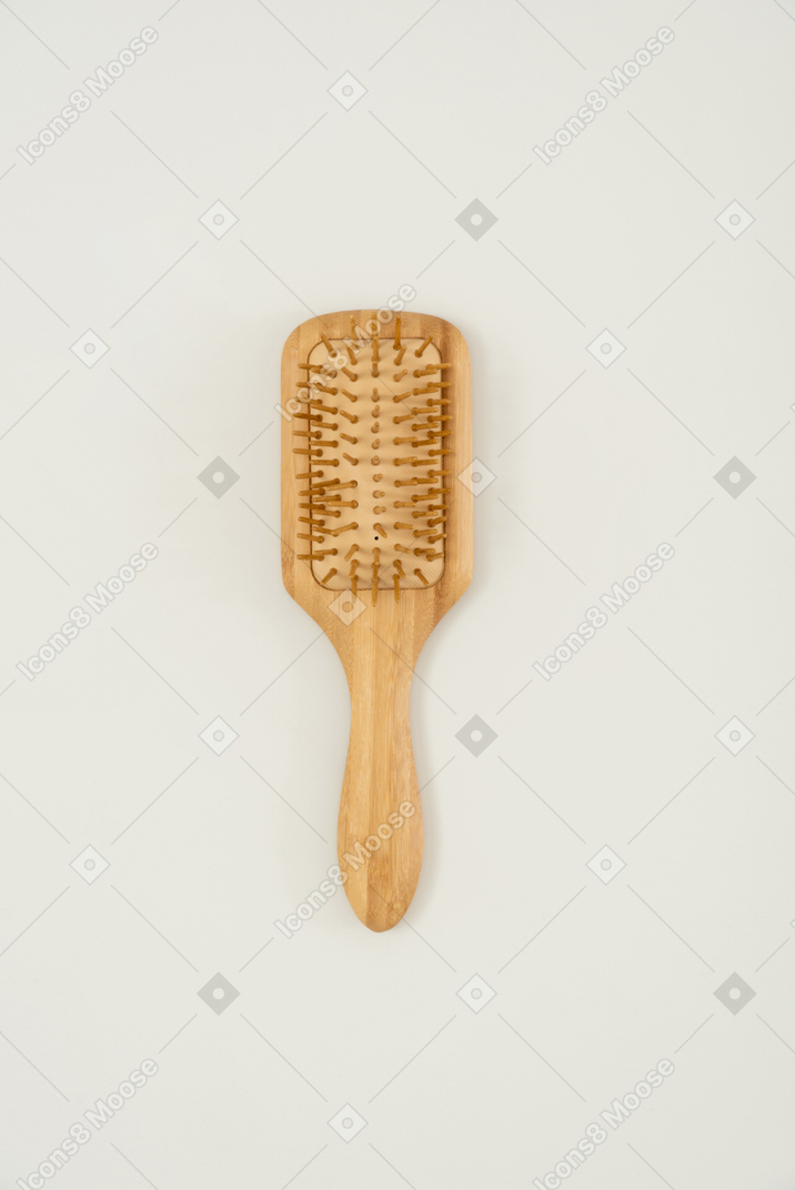 Paddle brush is great for all types of hair