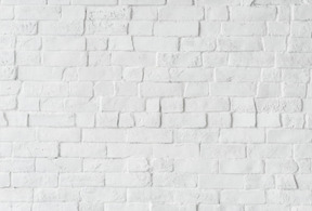 White brick wall background