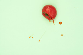 Tomates éclaboussées