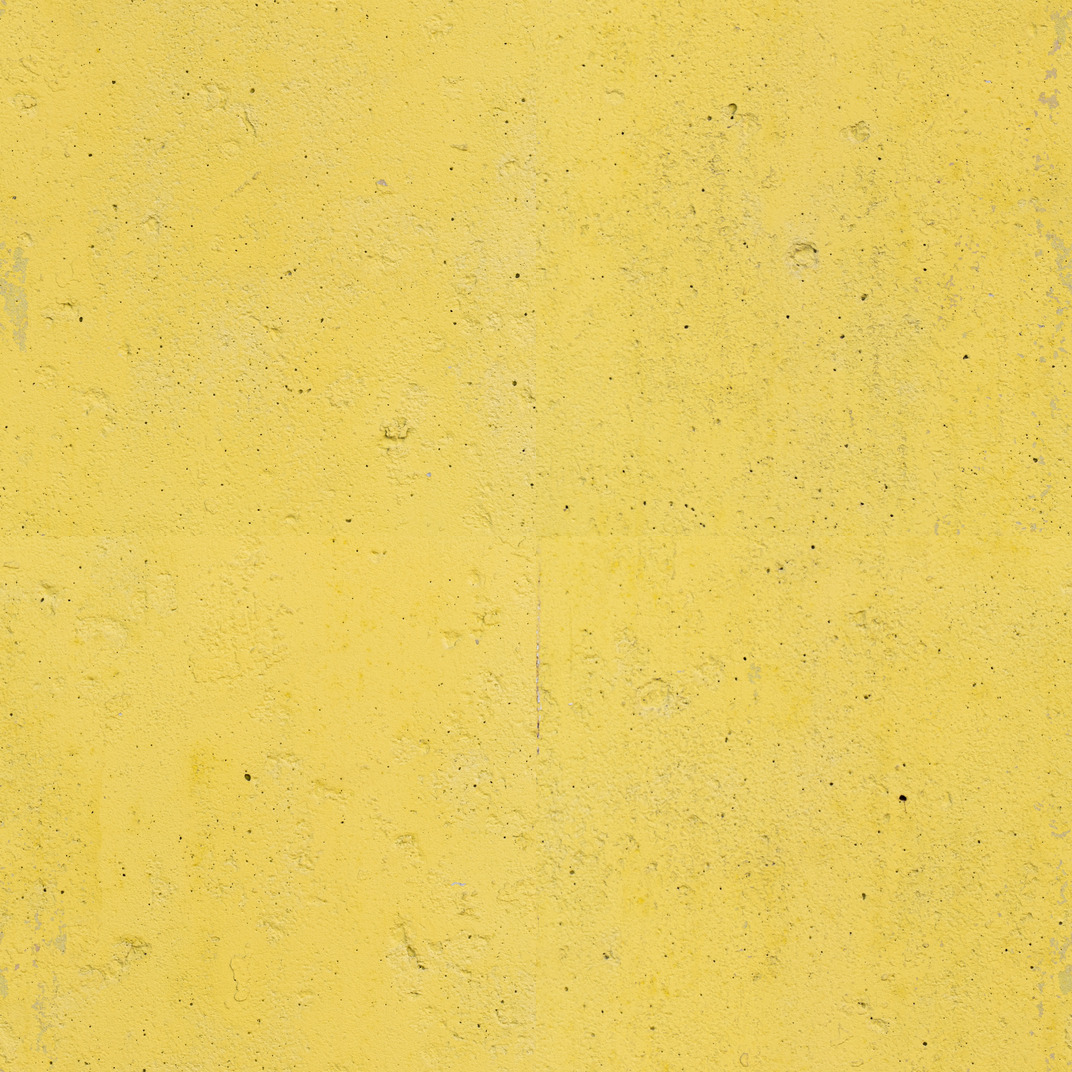 Yellow painted wall texture