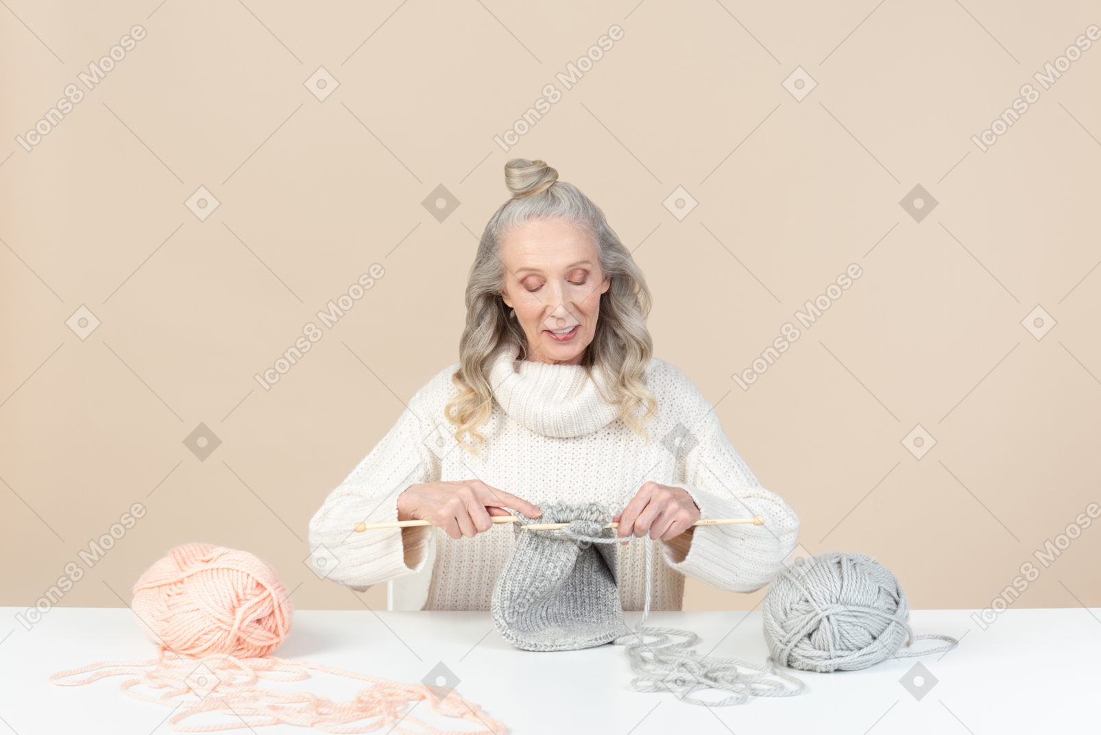 Guess, it's gonna be great knitted piece of clothes