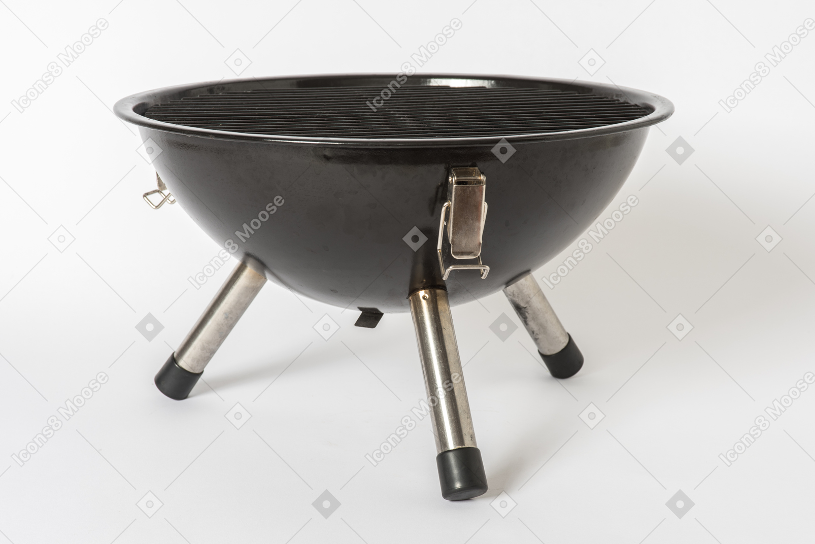Grill on white background