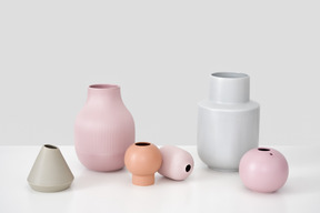 Ceramic vases home collection